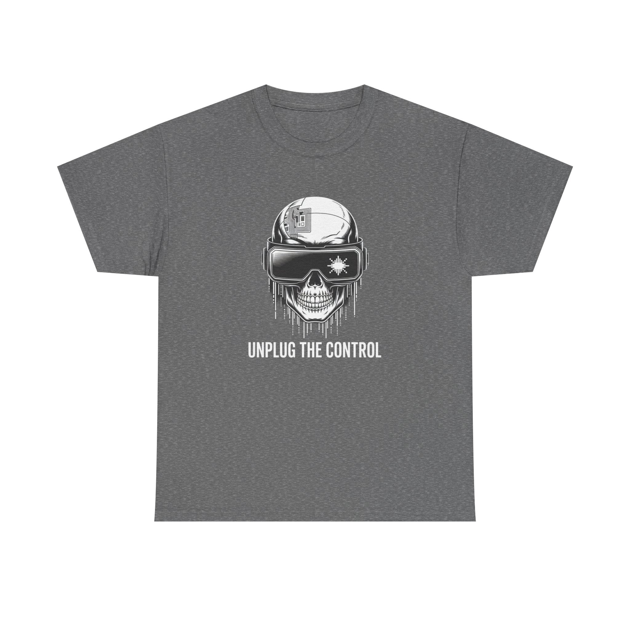 Skull VR 'Unplug the Control' Graphic Tee