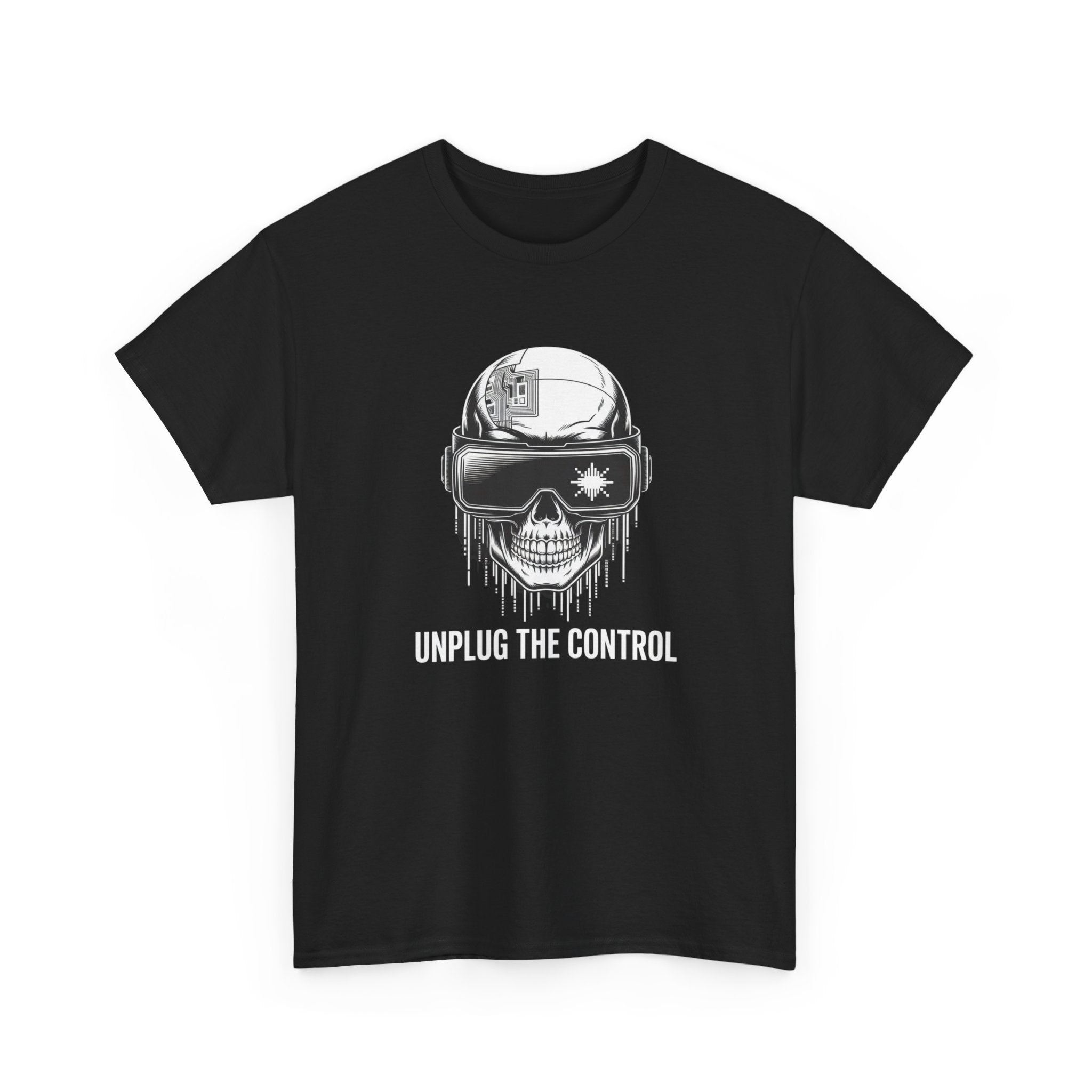 Skull VR 'Unplug the Control' Graphic Tee