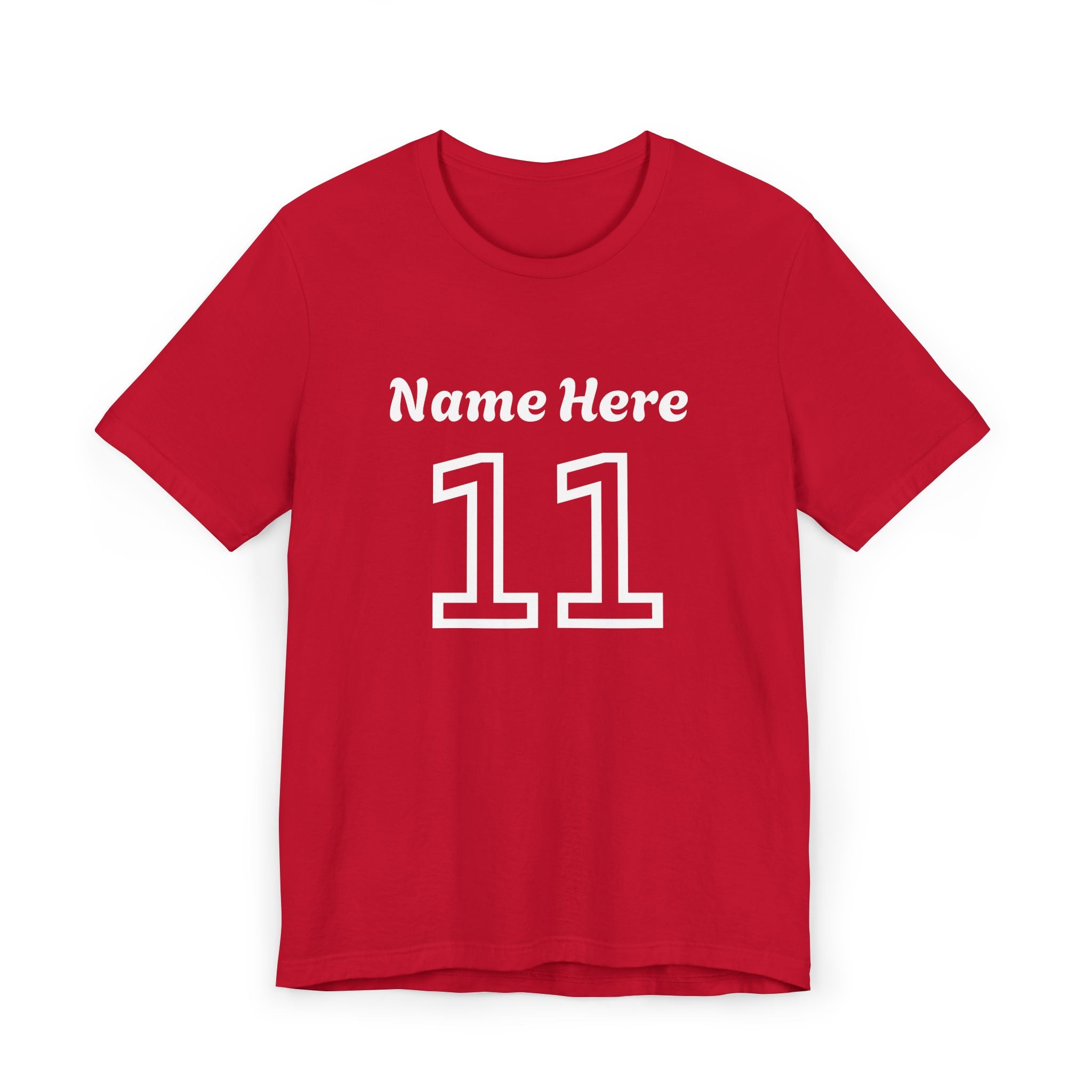 Customizable Jersey T-Shirt - Personalized Gift for Sports Fans