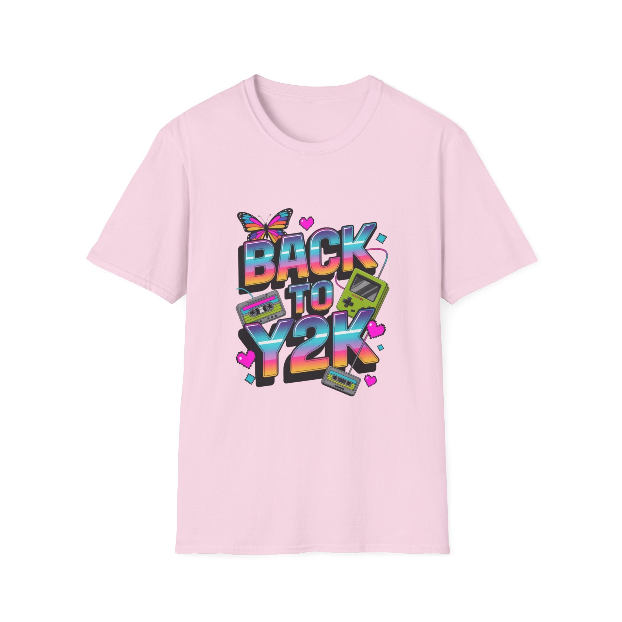 Back to Y2K Graphic T-Shirt — Retro 90s/2000s Nostalgia Tee