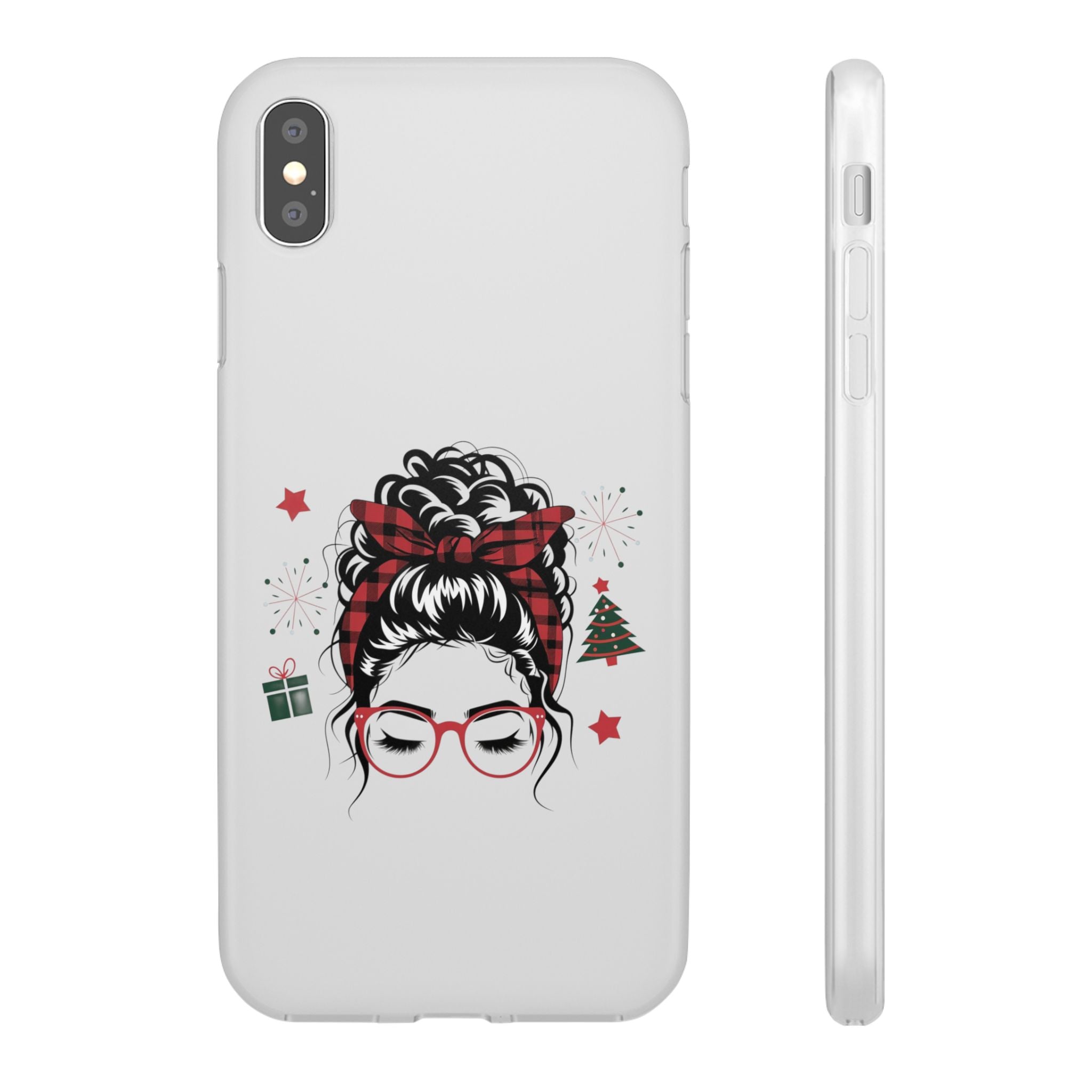 Festive Fashion Flexi Cases for Phone | Holiday Gift, Accessory, Winter Vibes, Trendy Tech