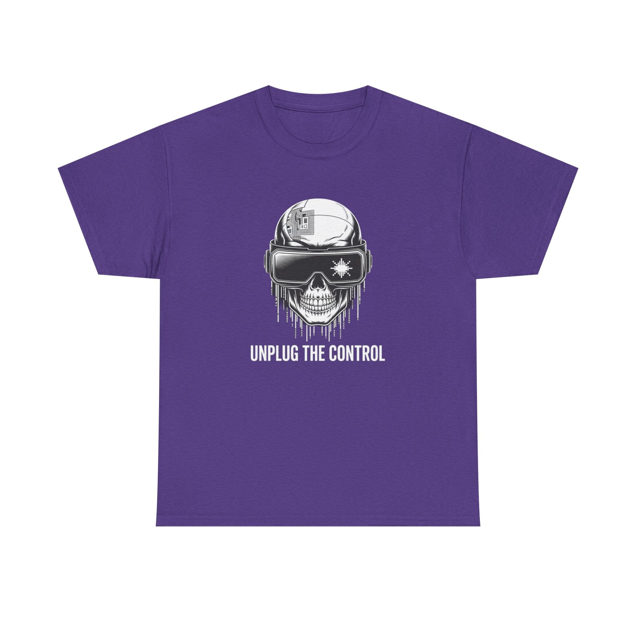 Skull VR 'Unplug the Control' Graphic Tee
