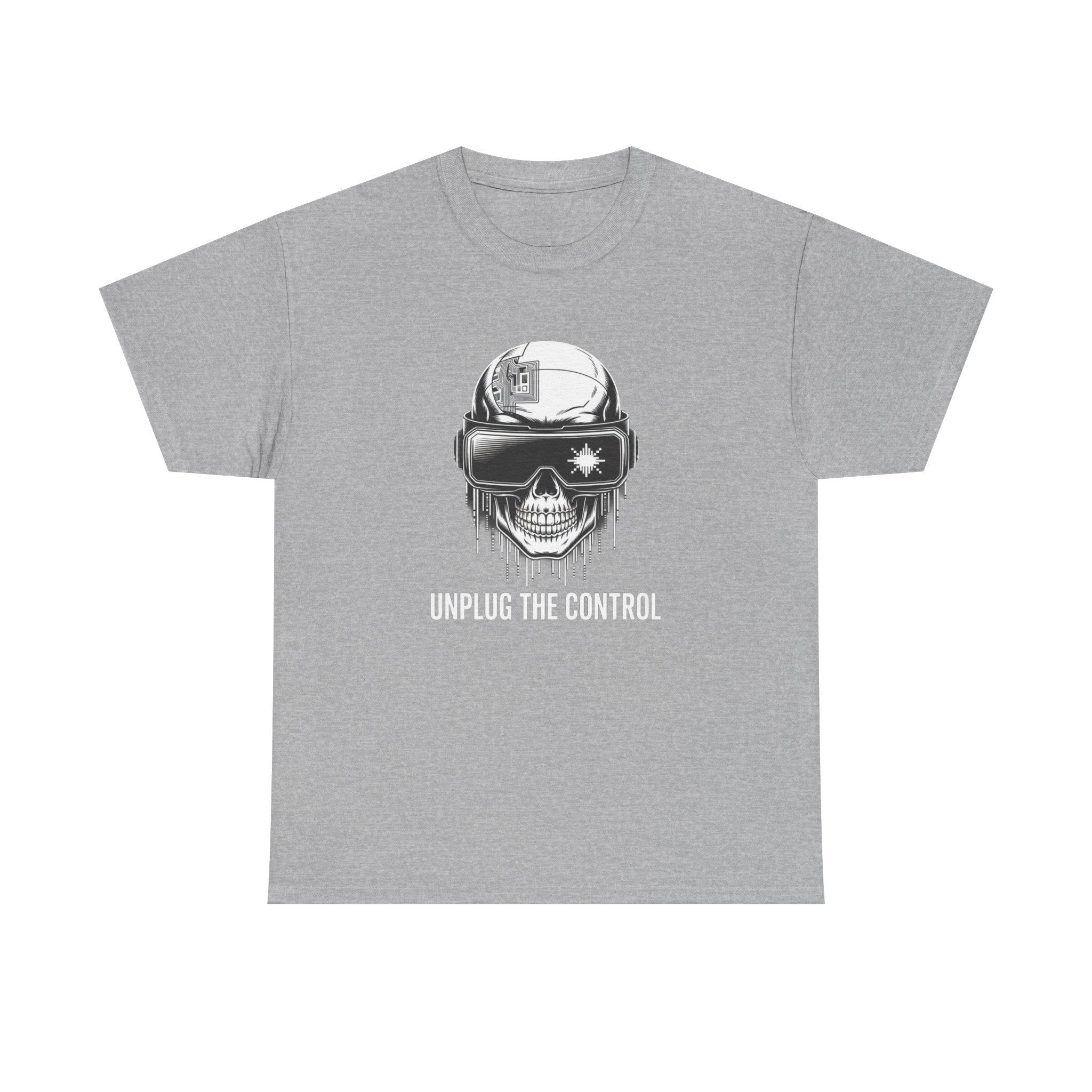 Skull VR 'Unplug the Control' Graphic Tee