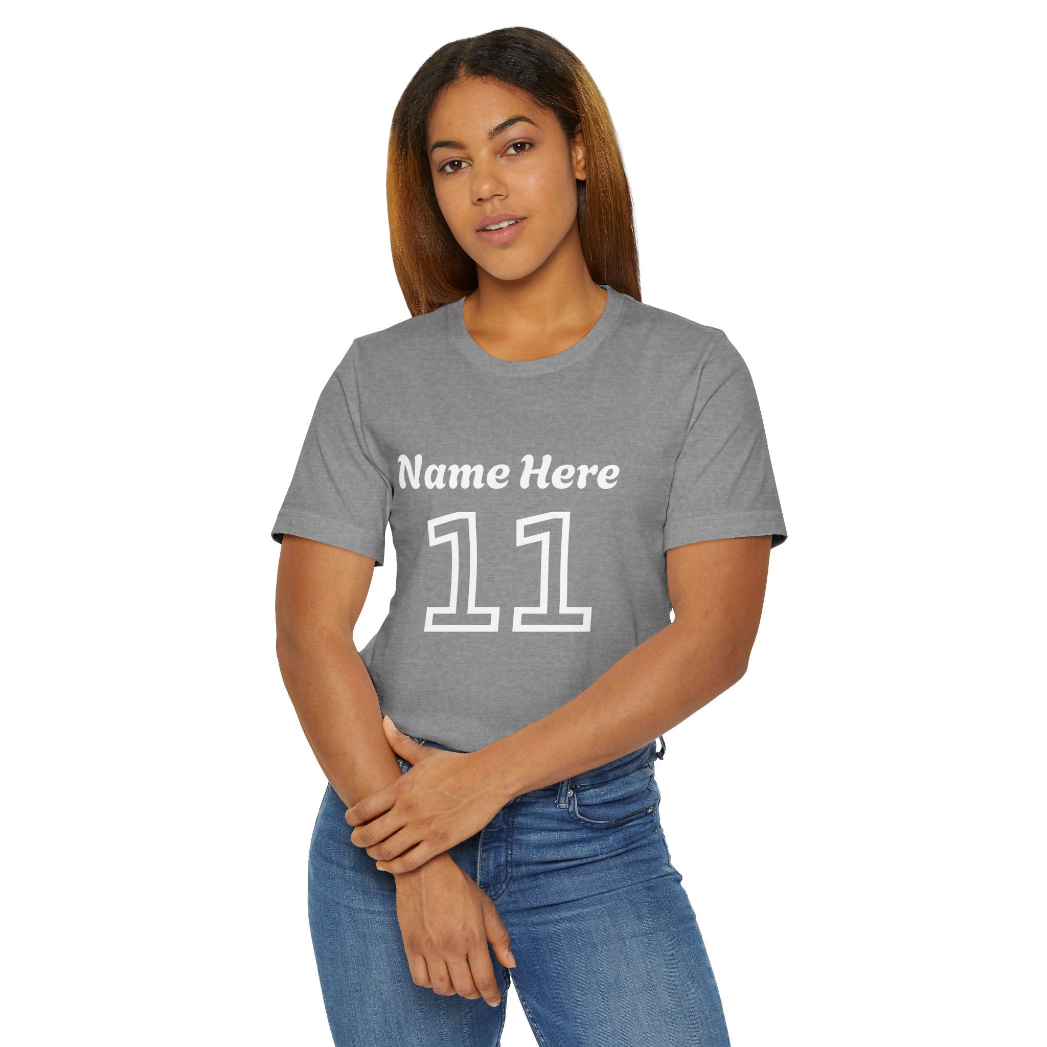 Customizable Jersey T-Shirt - Personalized Gift for Sports Fans