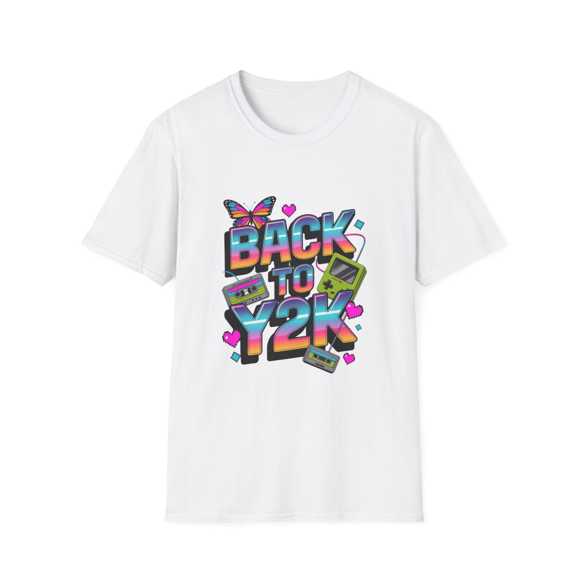 Back to Y2K Graphic T-Shirt — Retro 90s/2000s Nostalgia Tee