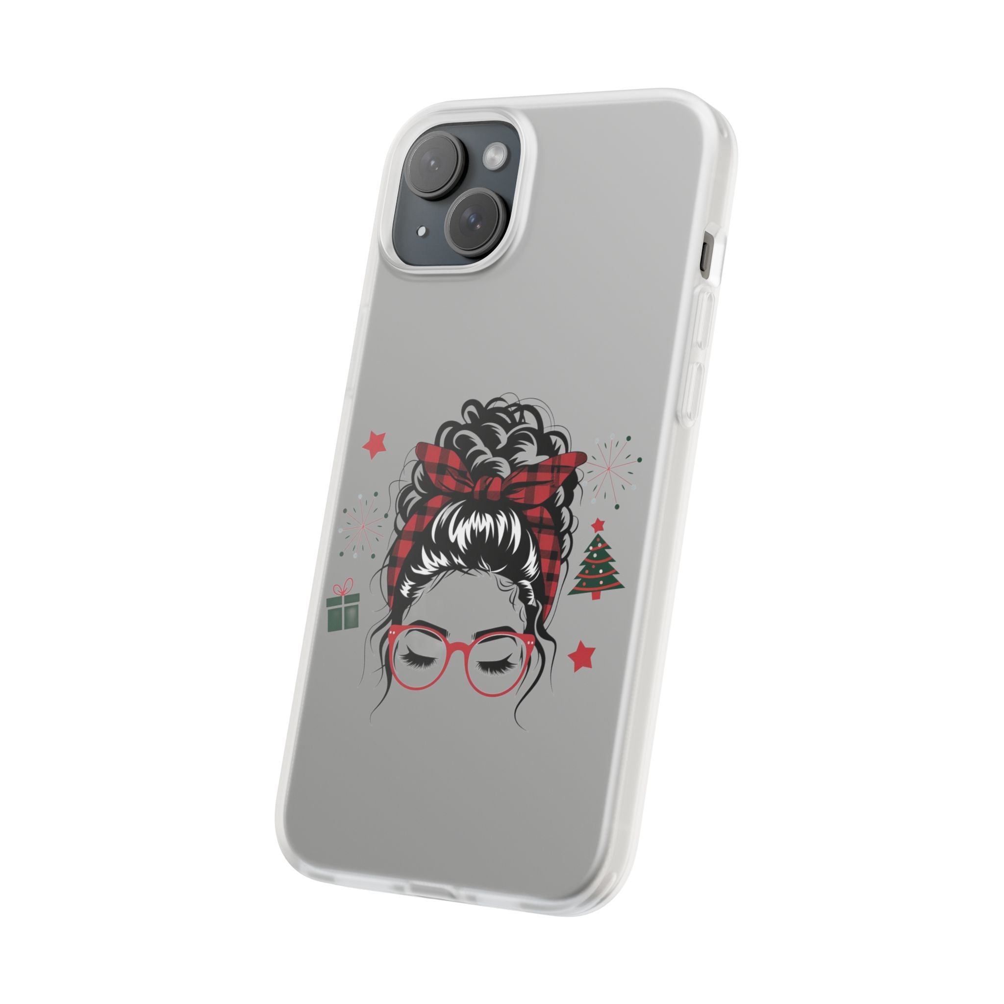 Festive Fashion Flexi Cases for Phone | Holiday Gift, Accessory, Winter Vibes, Trendy Tech