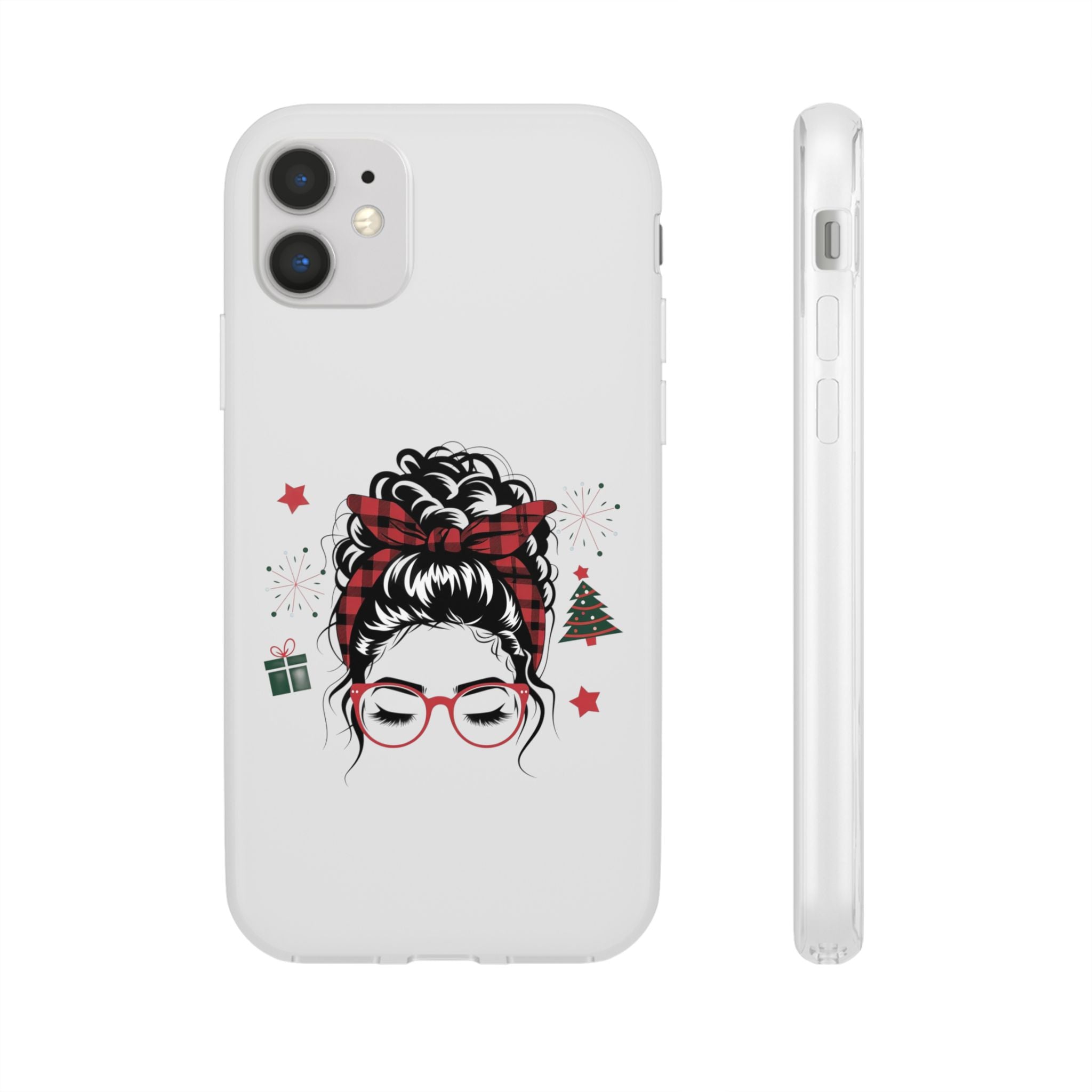 Festive Fashion Flexi Cases for Phone | Holiday Gift, Accessory, Winter Vibes, Trendy Tech