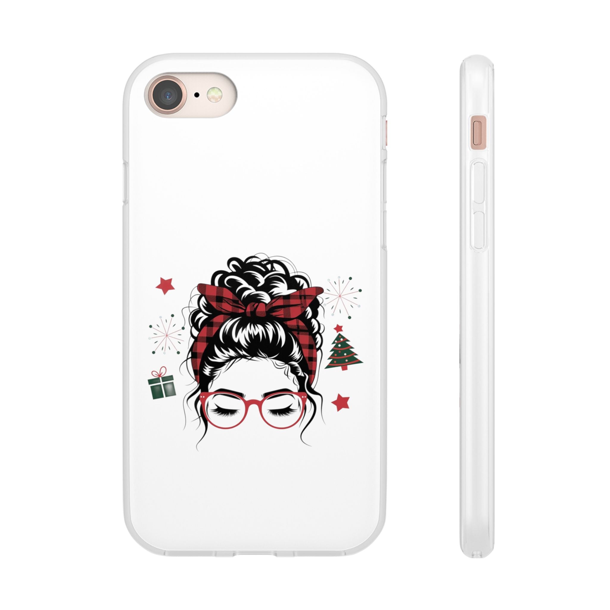 Festive Fashion Flexi Cases for Phone | Holiday Gift, Accessory, Winter Vibes, Trendy Tech