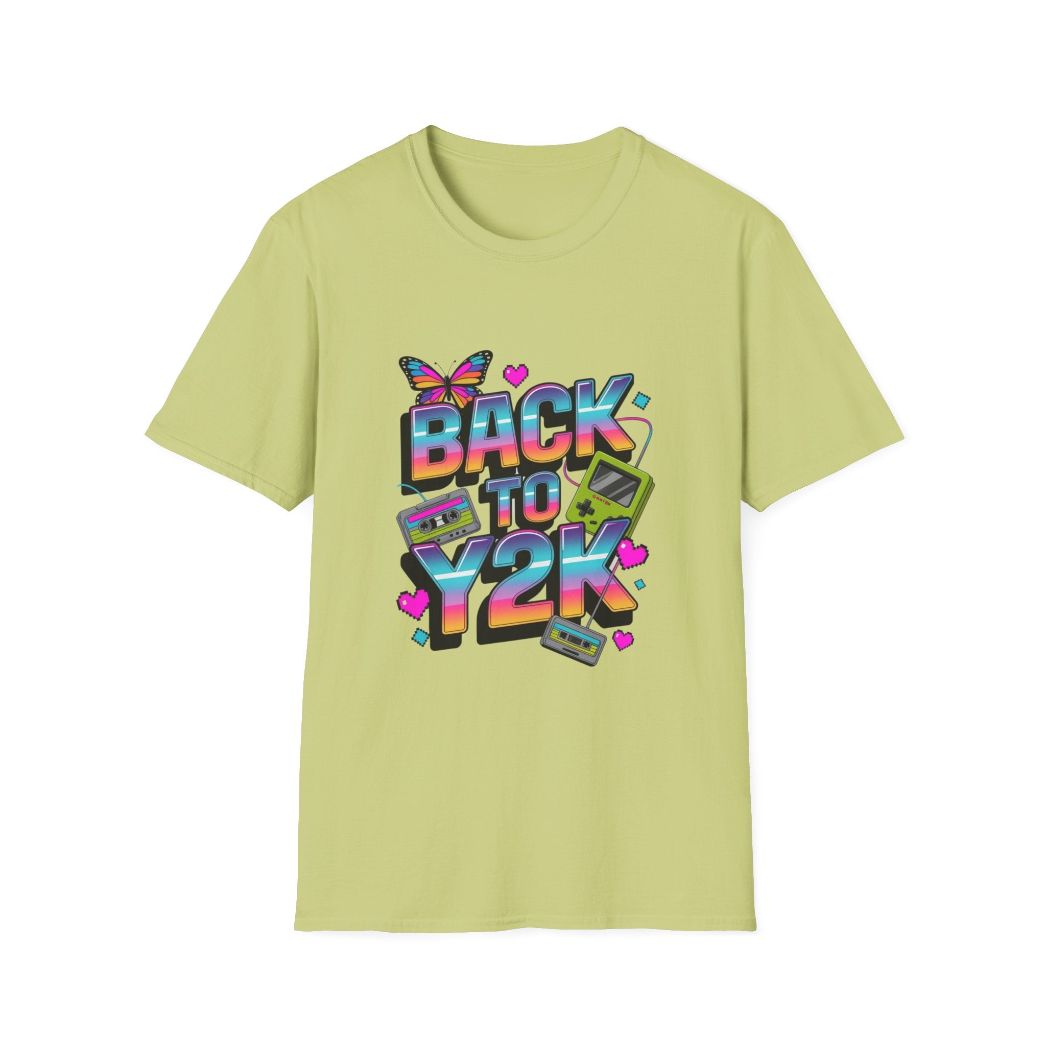 Back to Y2K Graphic T-Shirt — Retro 90s/2000s Nostalgia Tee