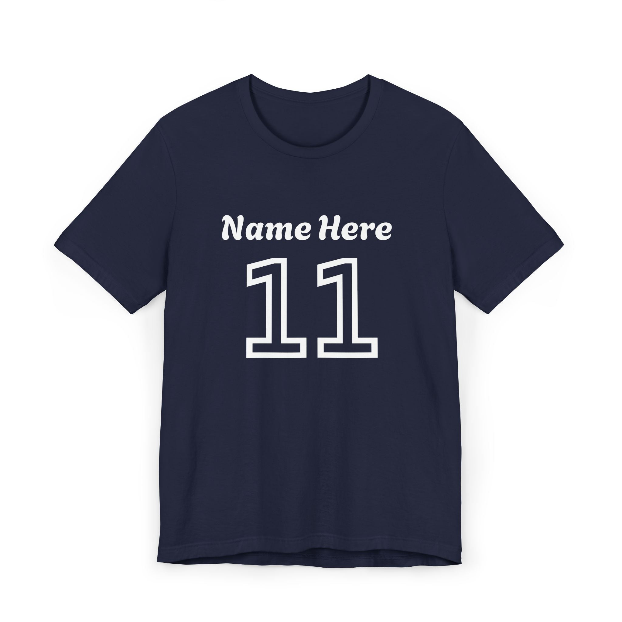Customizable Jersey T-Shirt - Personalized Gift for Sports Fans