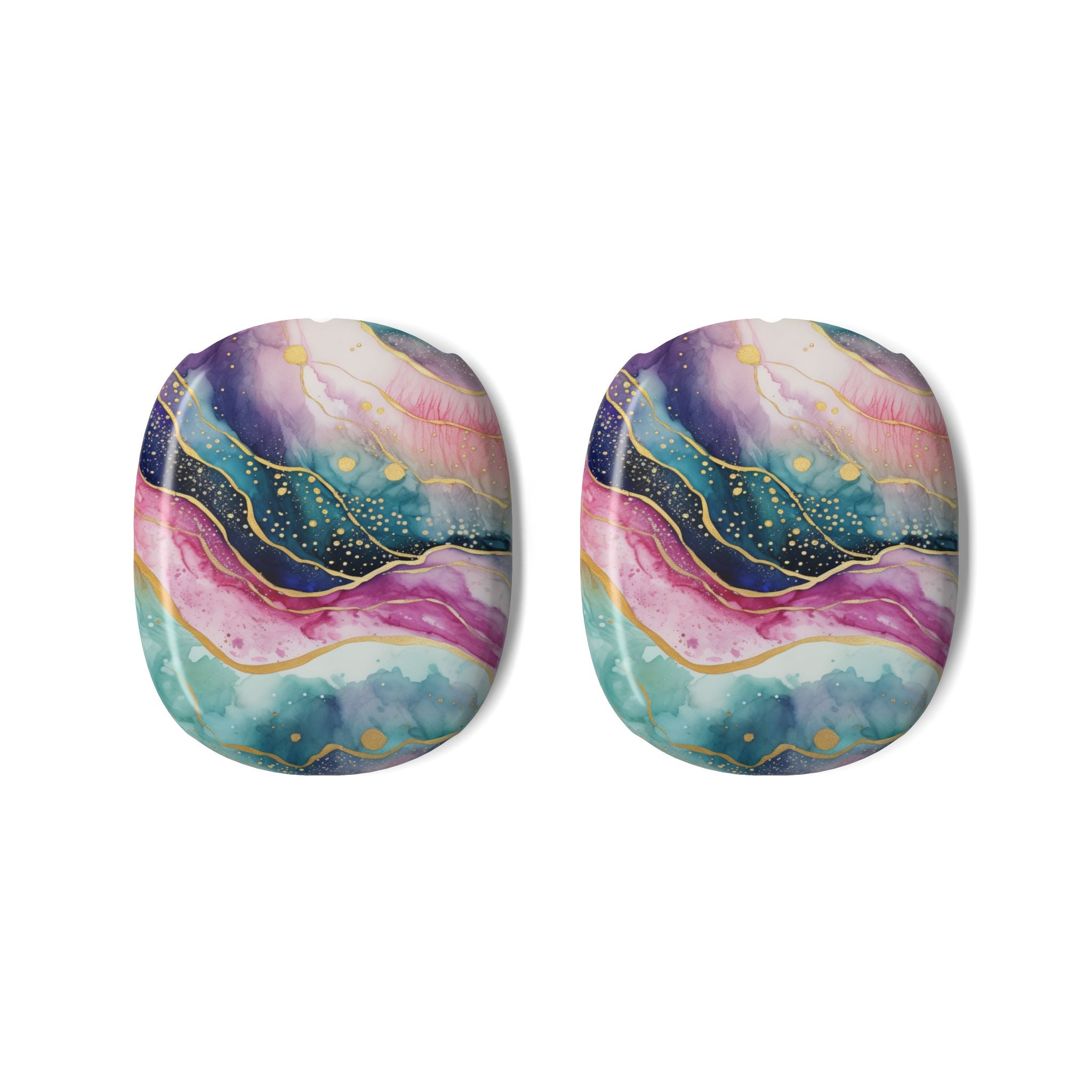 AirPods Max Case — Colorful Marble Geode Shell Cover
