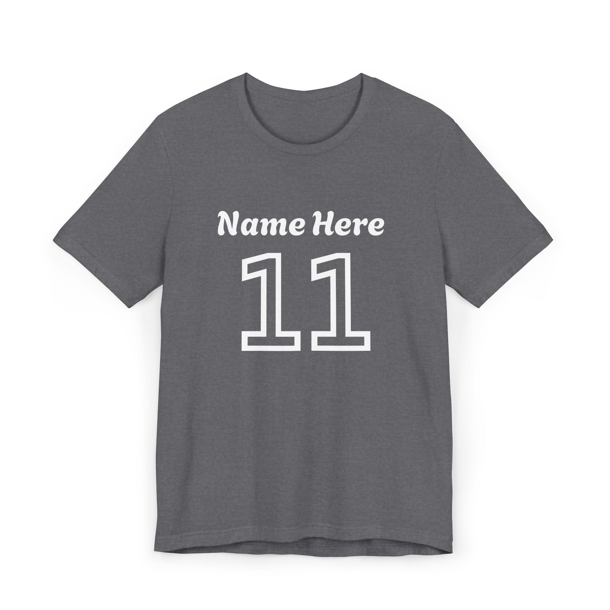 Customizable Jersey T-Shirt - Personalized Gift for Sports Fans