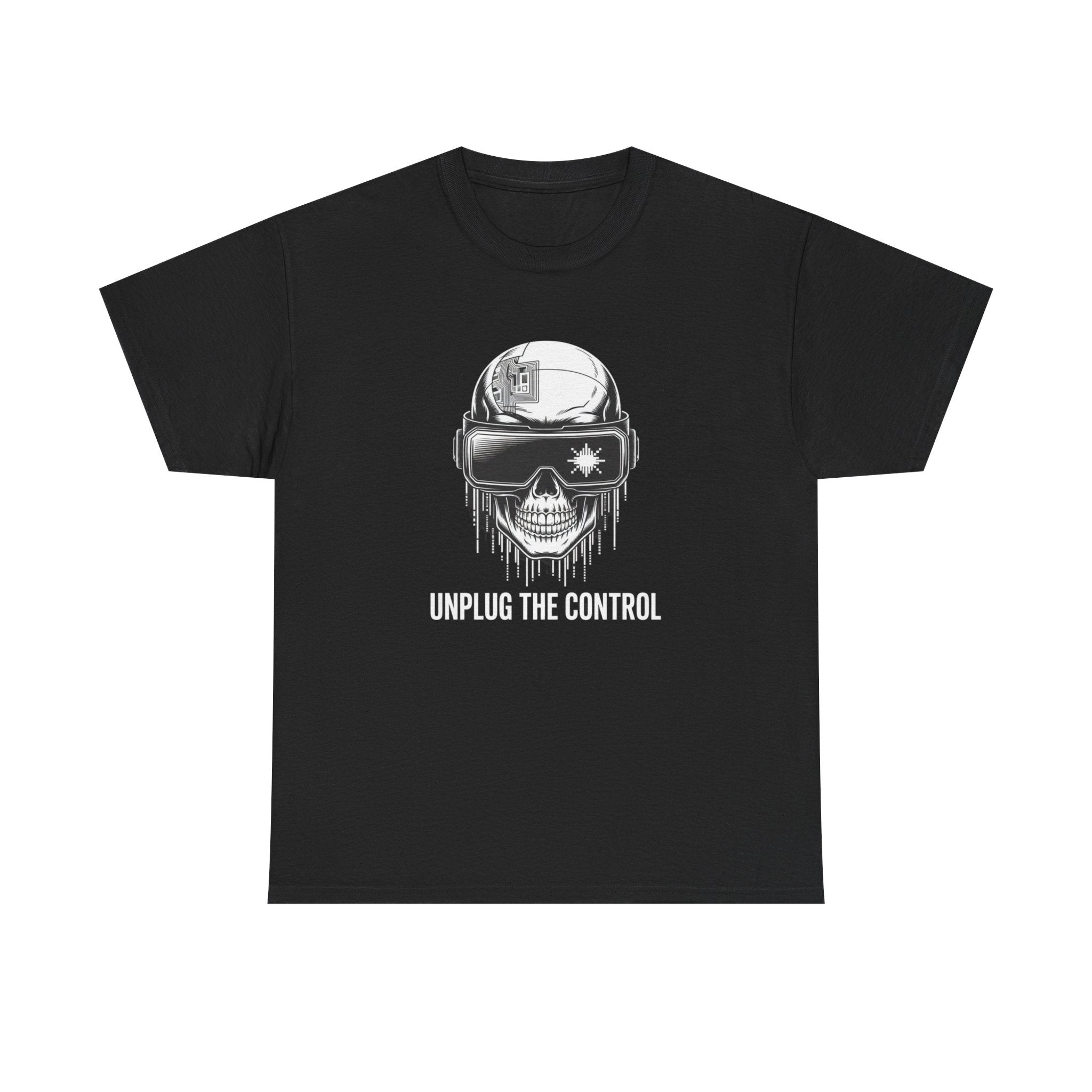 Skull VR 'Unplug the Control' Graphic Tee