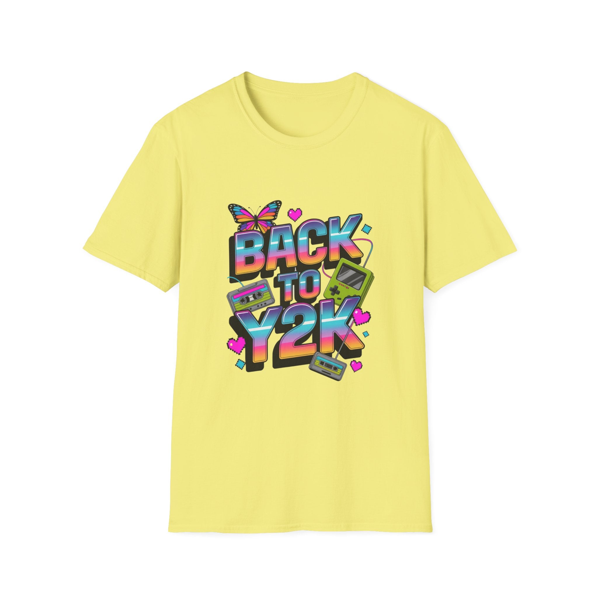 Back to Y2K Graphic T-Shirt — Retro 90s/2000s Nostalgia Tee