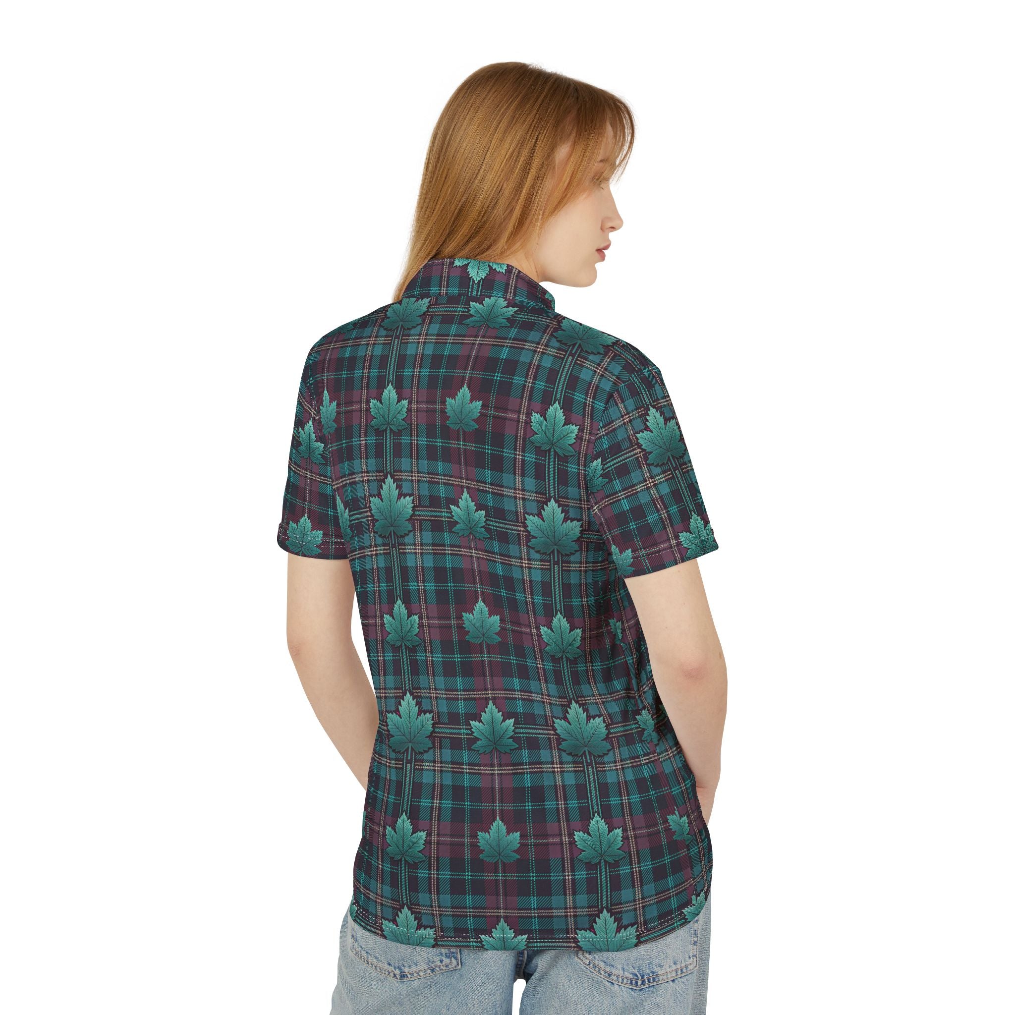 Stylish Botanical Polo Shirt | Unisex Summer Fashion, Casual Wear, Gift for Nature Lovers, Sustainable Clothing, Unique Outfit