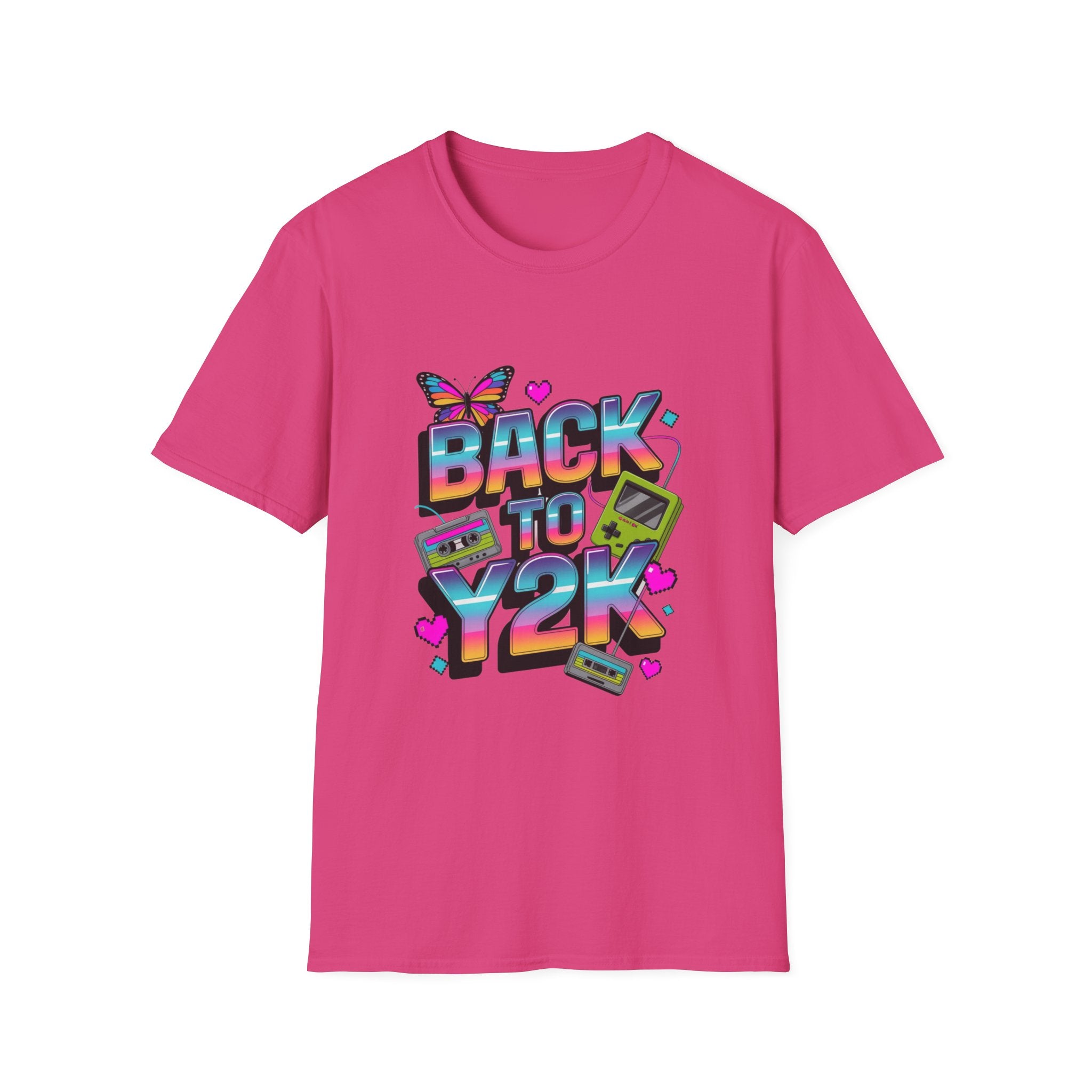 Back to Y2K Graphic T-Shirt — Retro 90s/2000s Nostalgia Tee