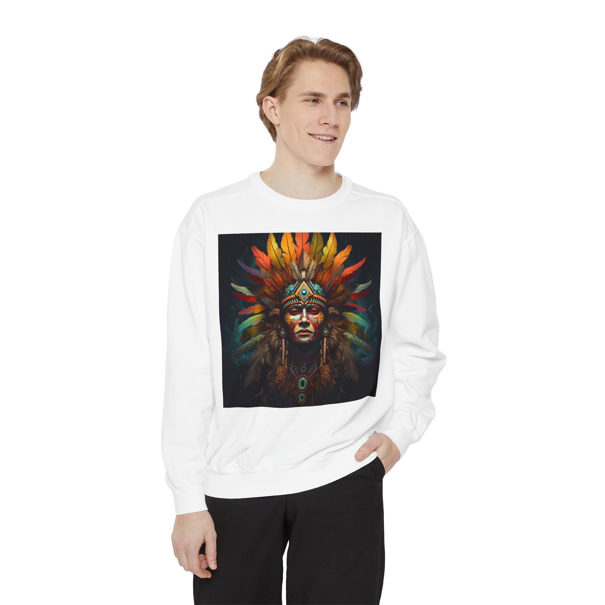 Chief Hemp Unisex Garment-Dyed Sweatshirt