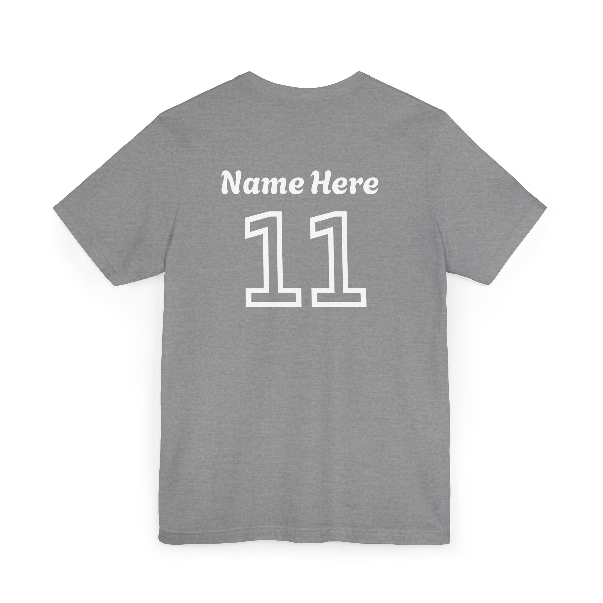 Customizable Jersey T-Shirt - Personalized Gift for Sports Fans