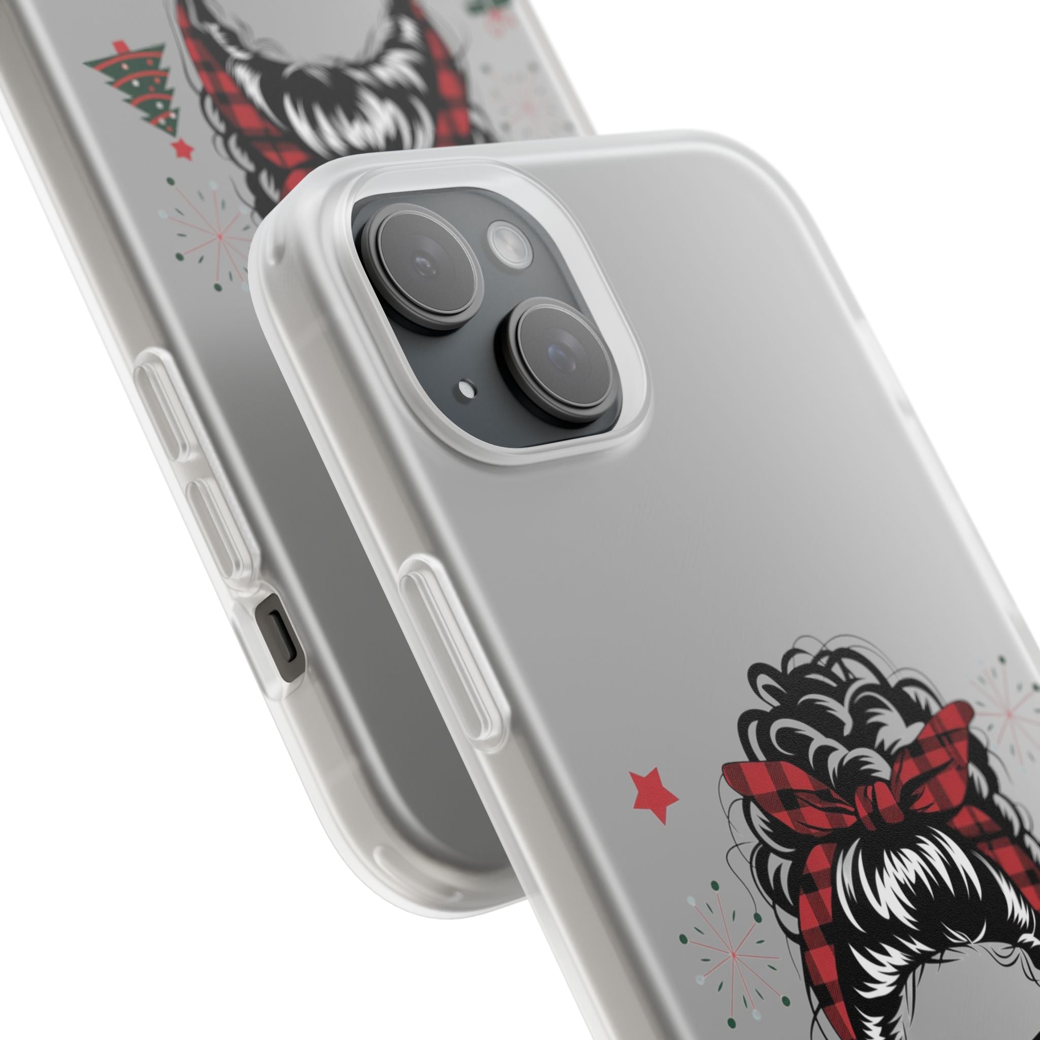 Festive Fashion Flexi Cases for Phone | Holiday Gift, Accessory, Winter Vibes, Trendy Tech