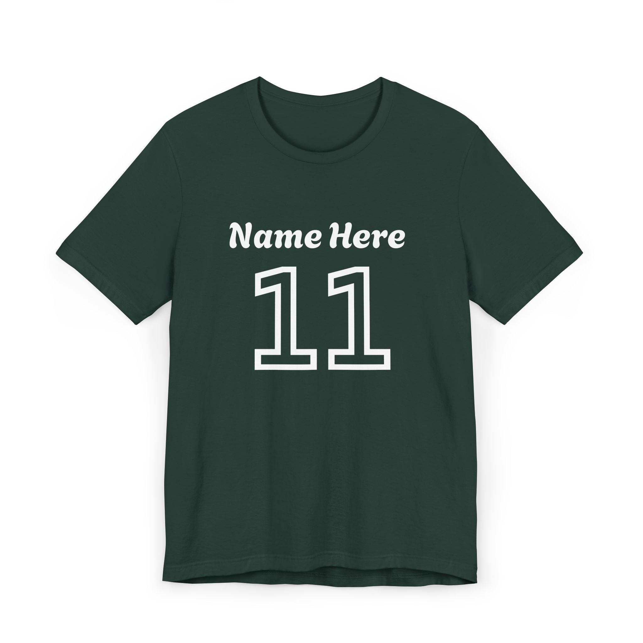 Customizable Jersey T-Shirt - Personalized Gift for Sports Fans