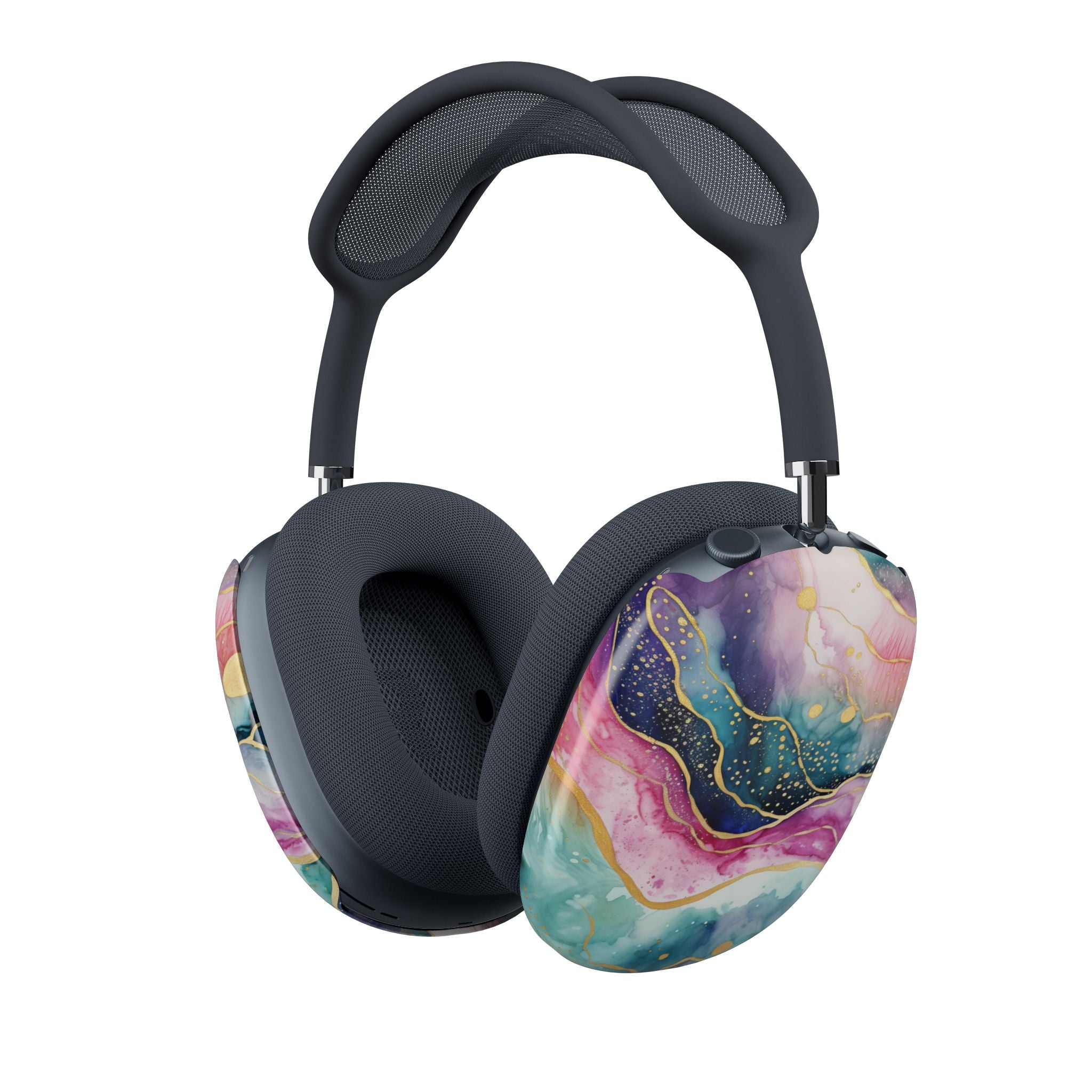 AirPods Max Case — Colorful Marble Geode Shell Cover