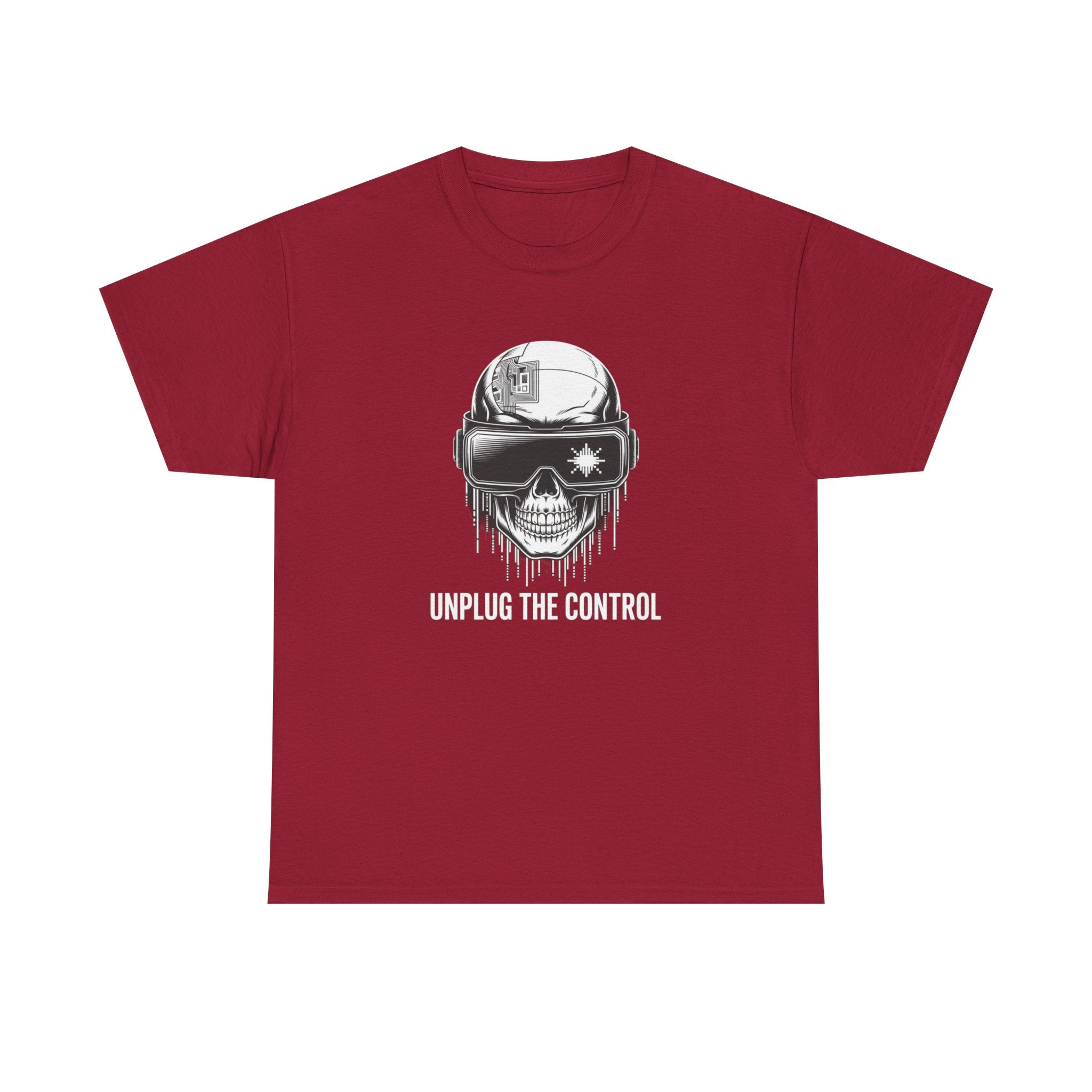 Skull VR 'Unplug the Control' Graphic Tee