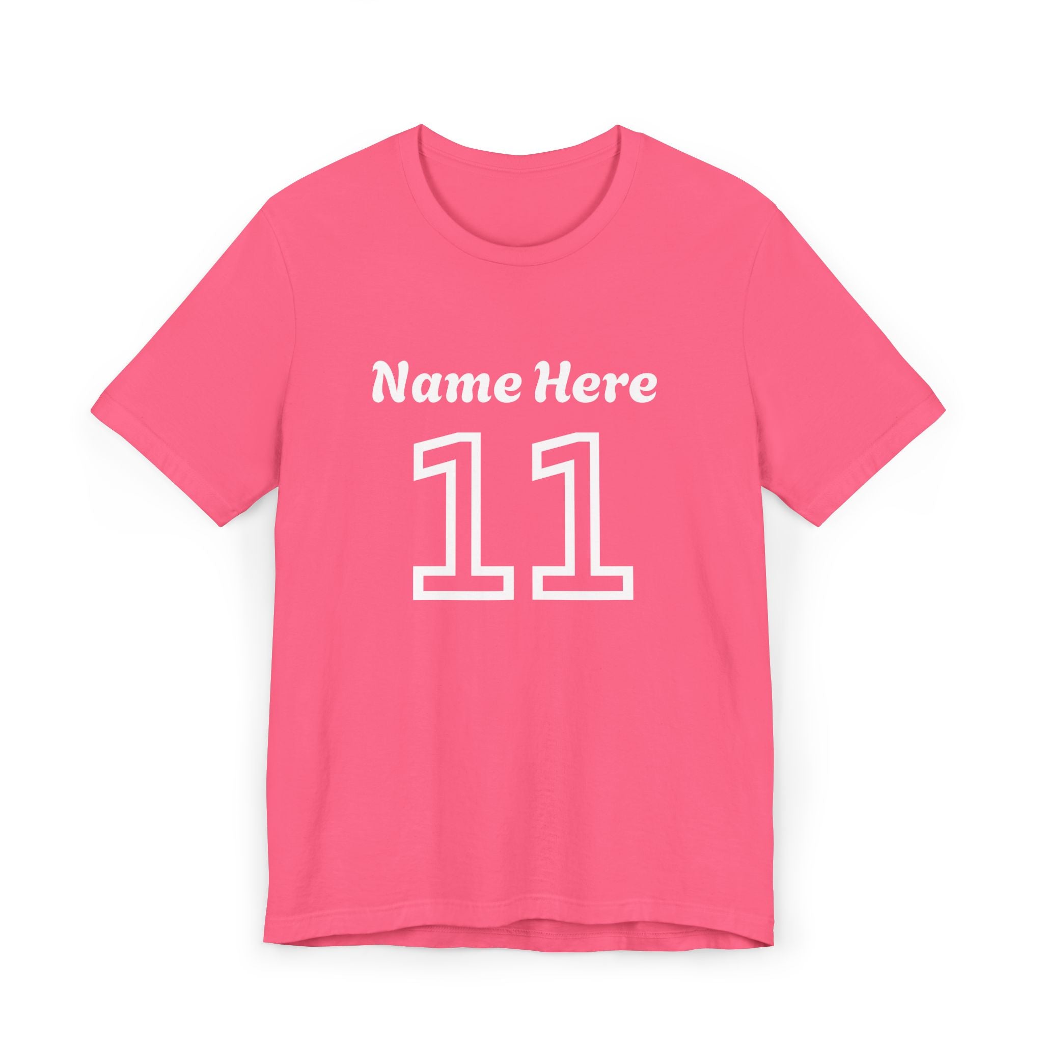 Customizable Jersey T-Shirt - Personalized Gift for Sports Fans