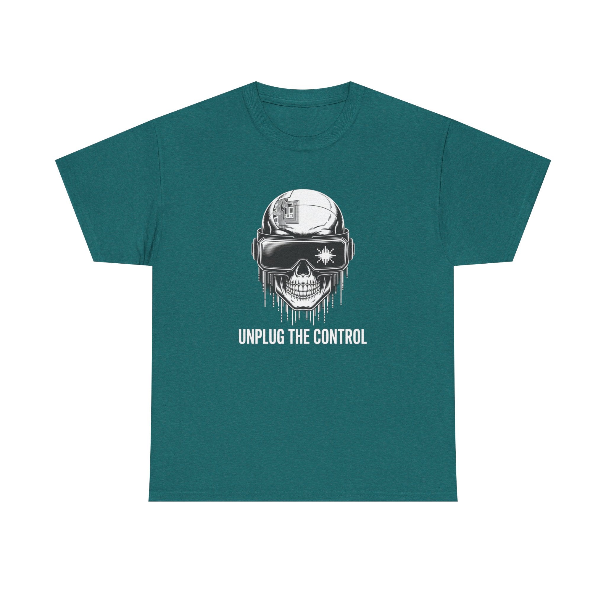 Skull VR 'Unplug the Control' Graphic Tee