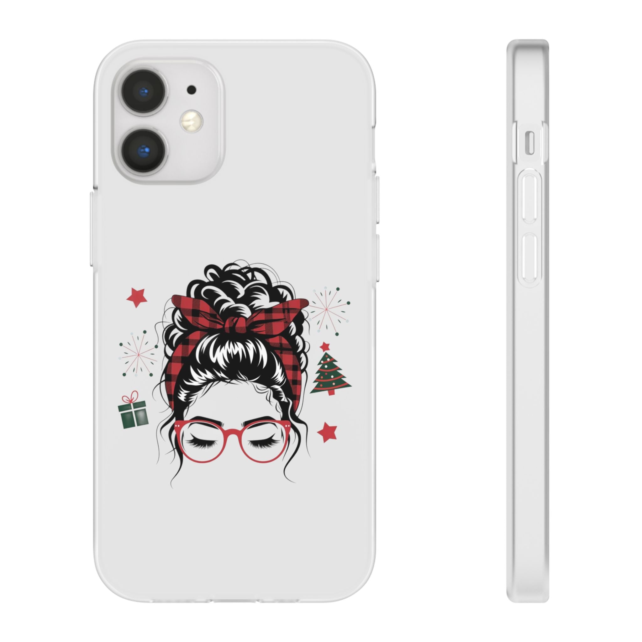 Festive Fashion Flexi Cases for Phone | Holiday Gift, Accessory, Winter Vibes, Trendy Tech