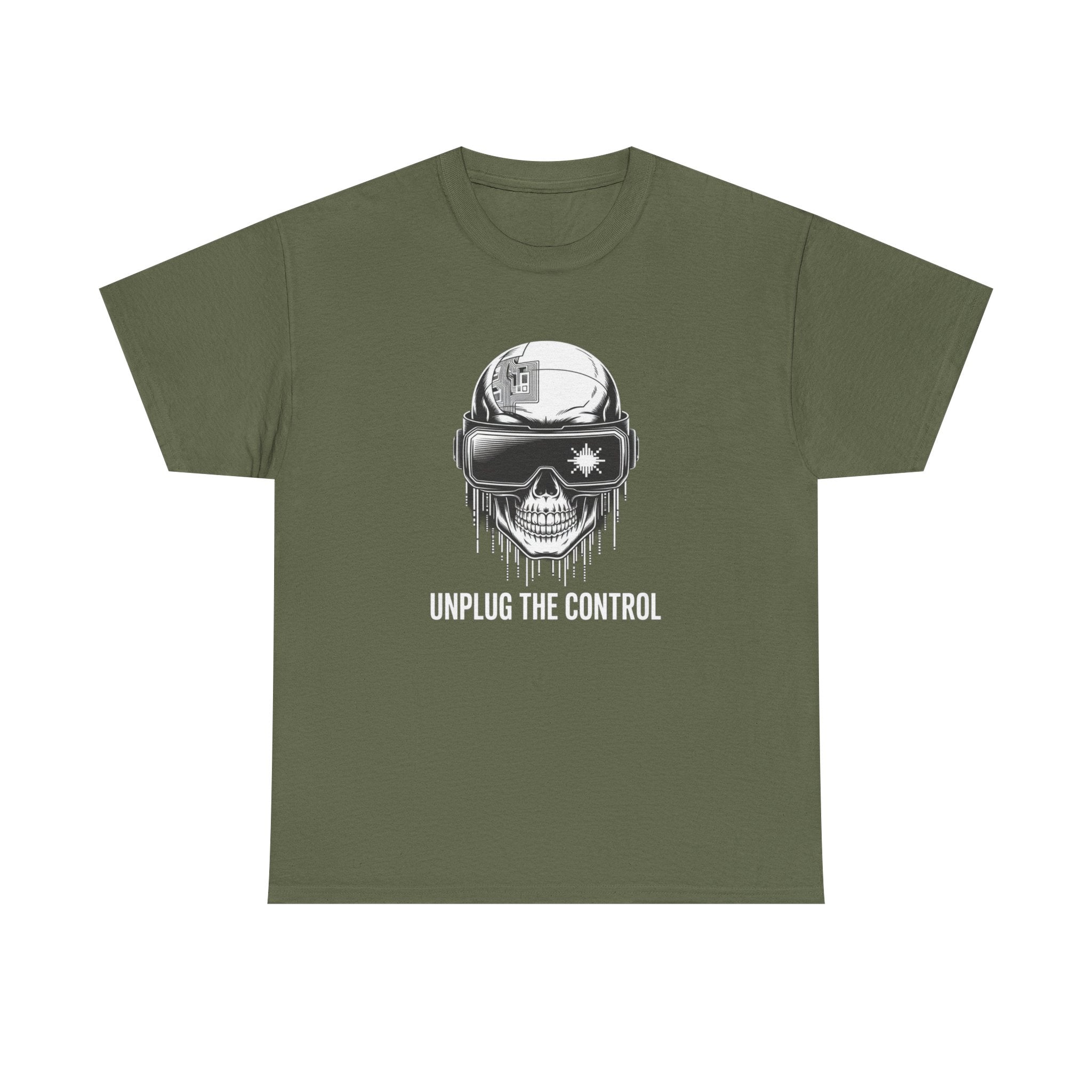 Skull VR 'Unplug the Control' Graphic Tee