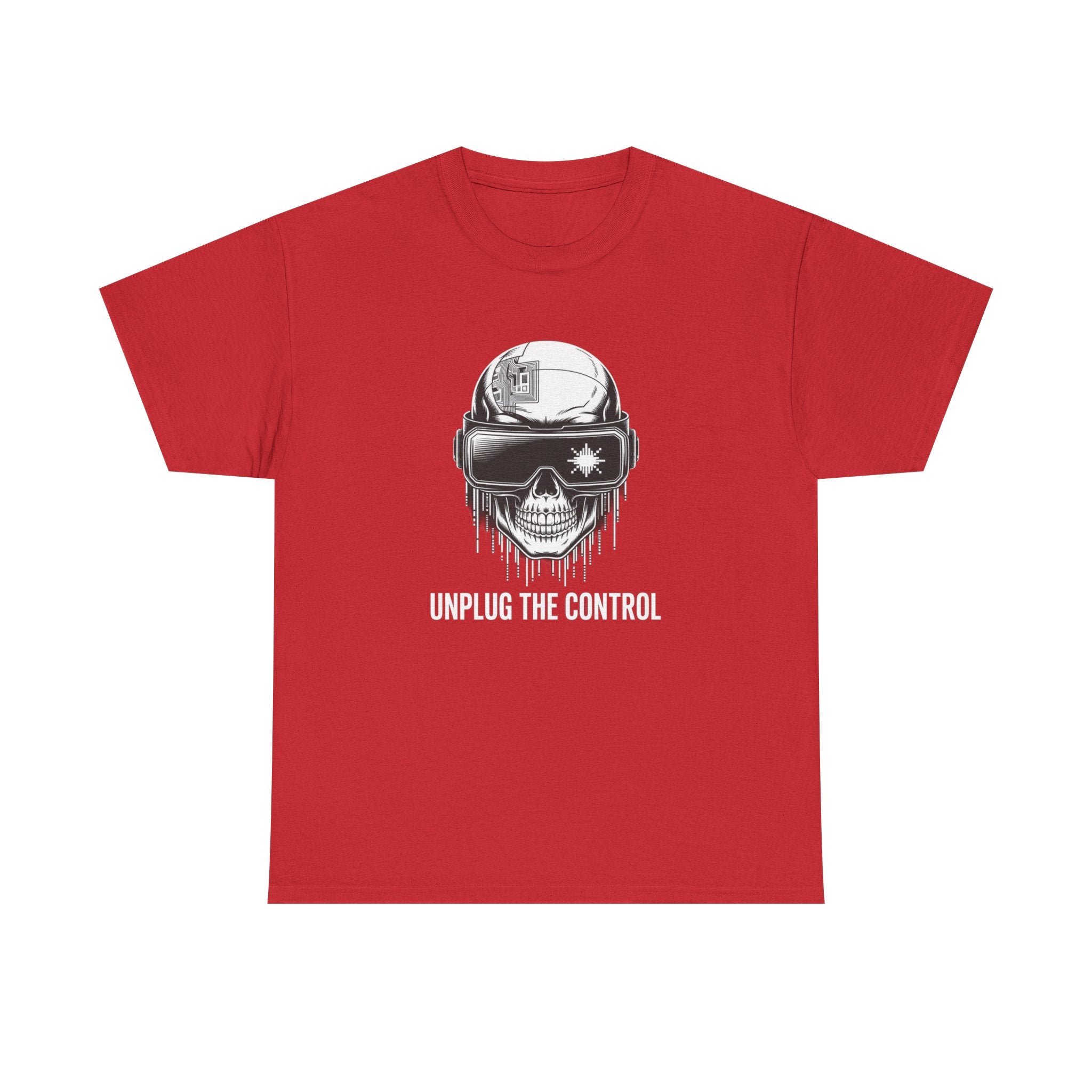 Skull VR 'Unplug the Control' Graphic Tee