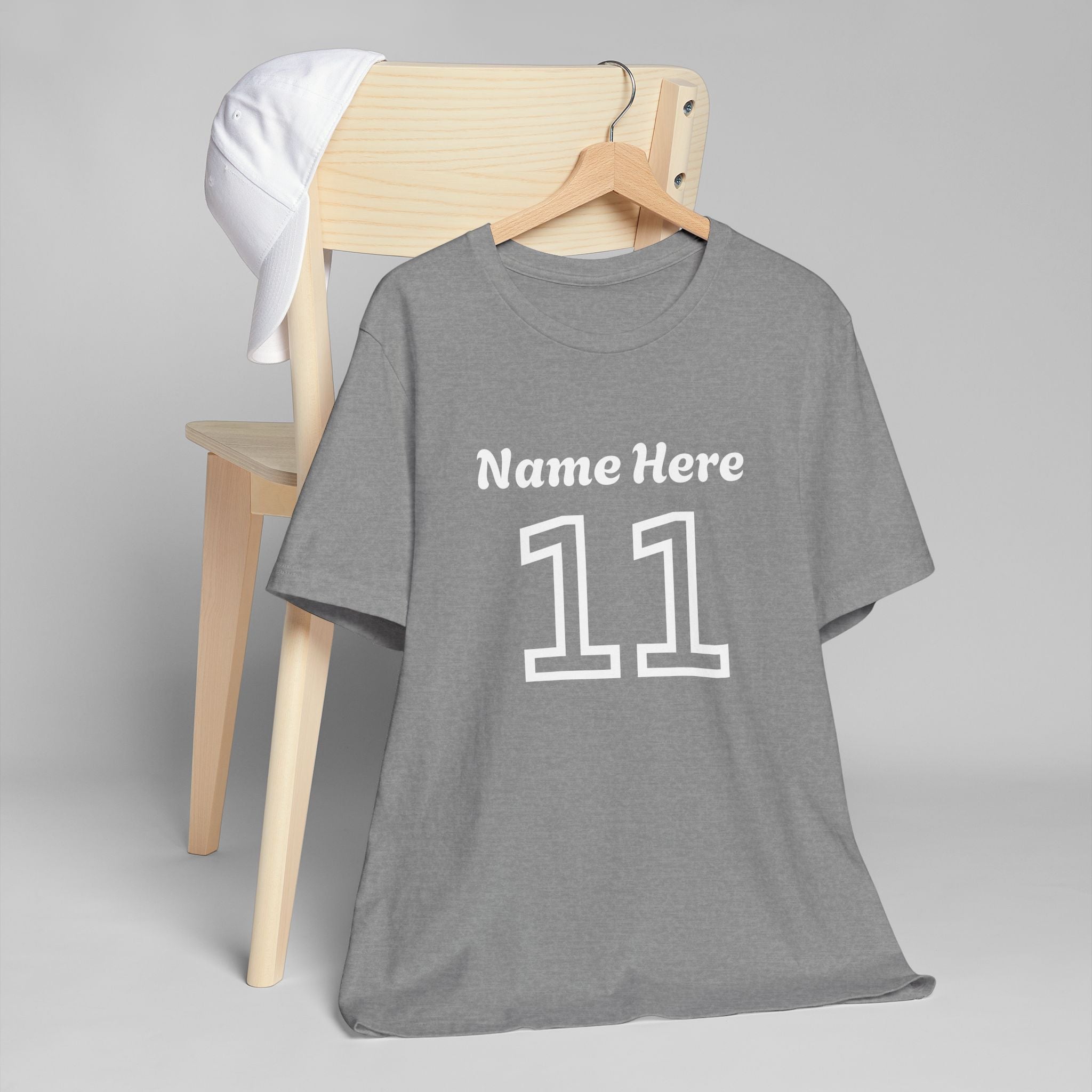 Customizable Jersey T-Shirt - Personalized Gift for Sports Fans