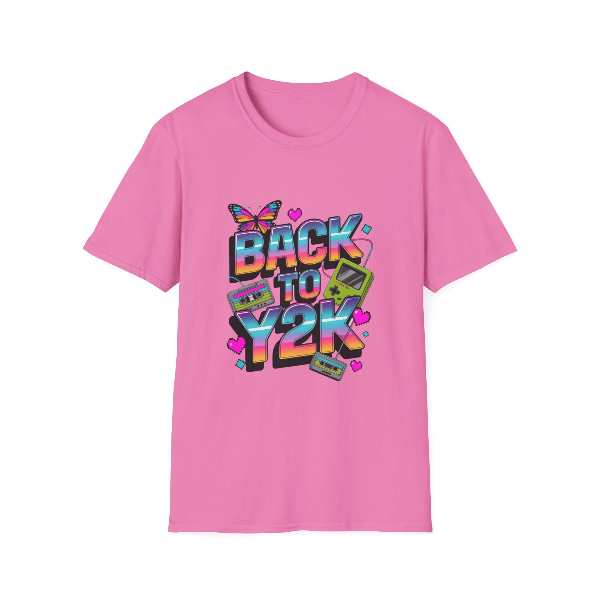 Back to Y2K Graphic T-Shirt — Retro 90s/2000s Nostalgia Tee
