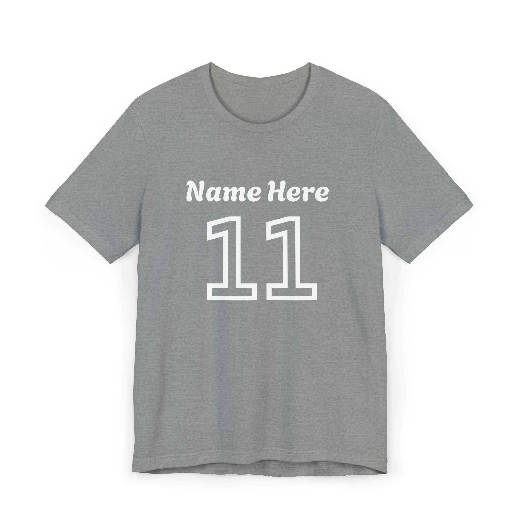 Customizable Jersey T-Shirt - Personalized Gift for Sports Fans