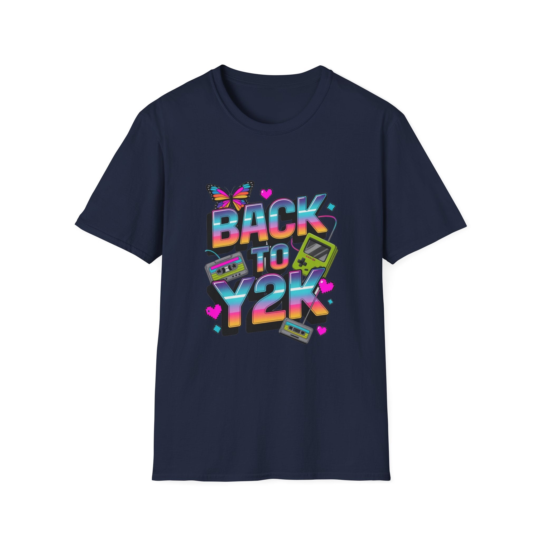 Back to Y2K Graphic T-Shirt — Retro 90s/2000s Nostalgia Tee