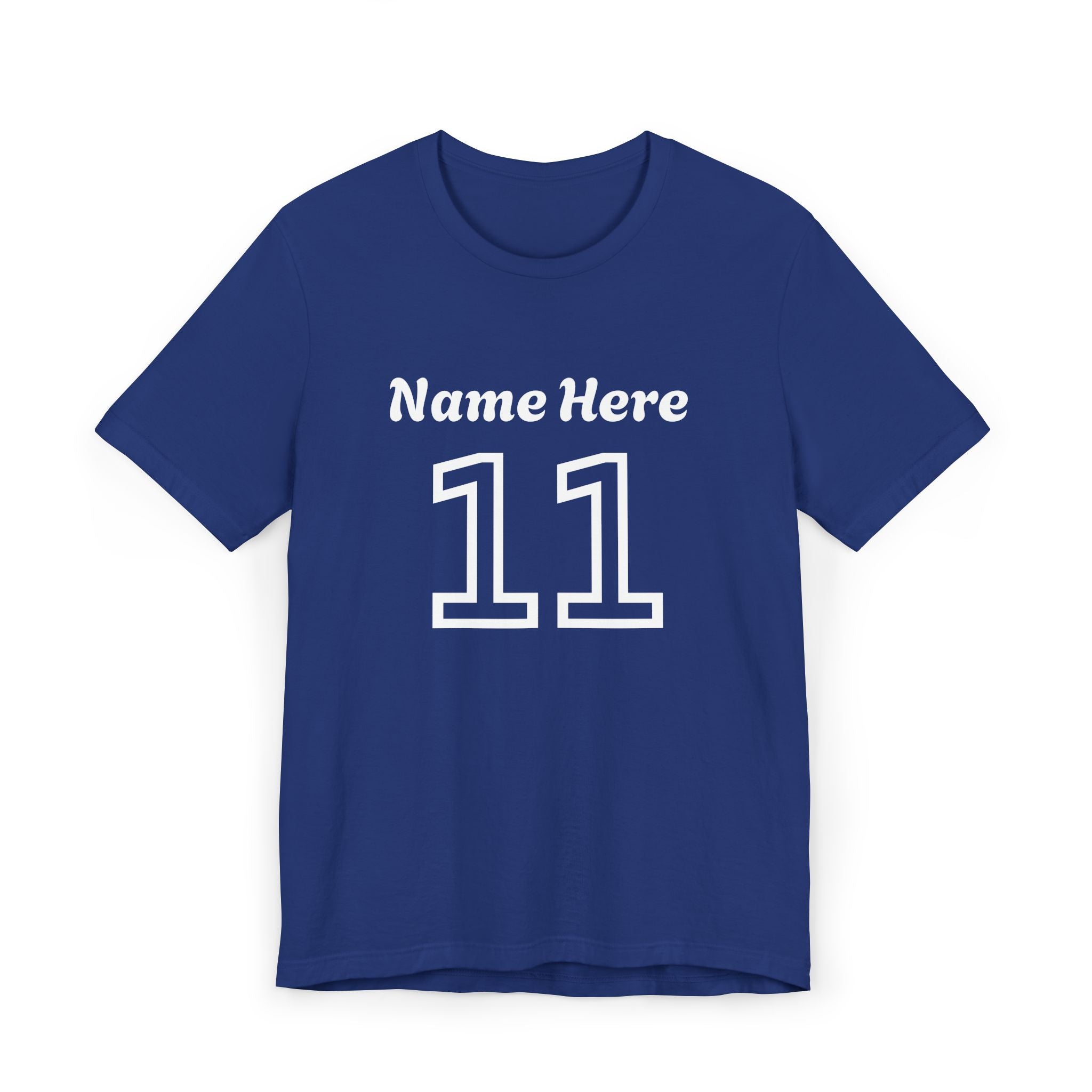 Customizable Jersey T-Shirt - Personalized Gift for Sports Fans